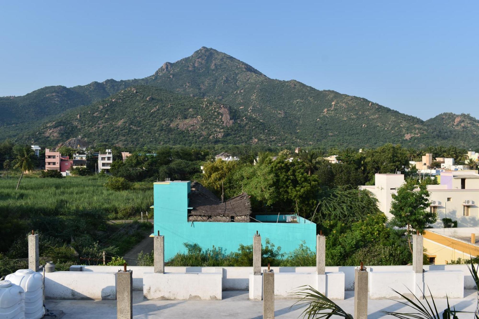 Rainbow Guest House Tiruvannamalai Bagian luar foto